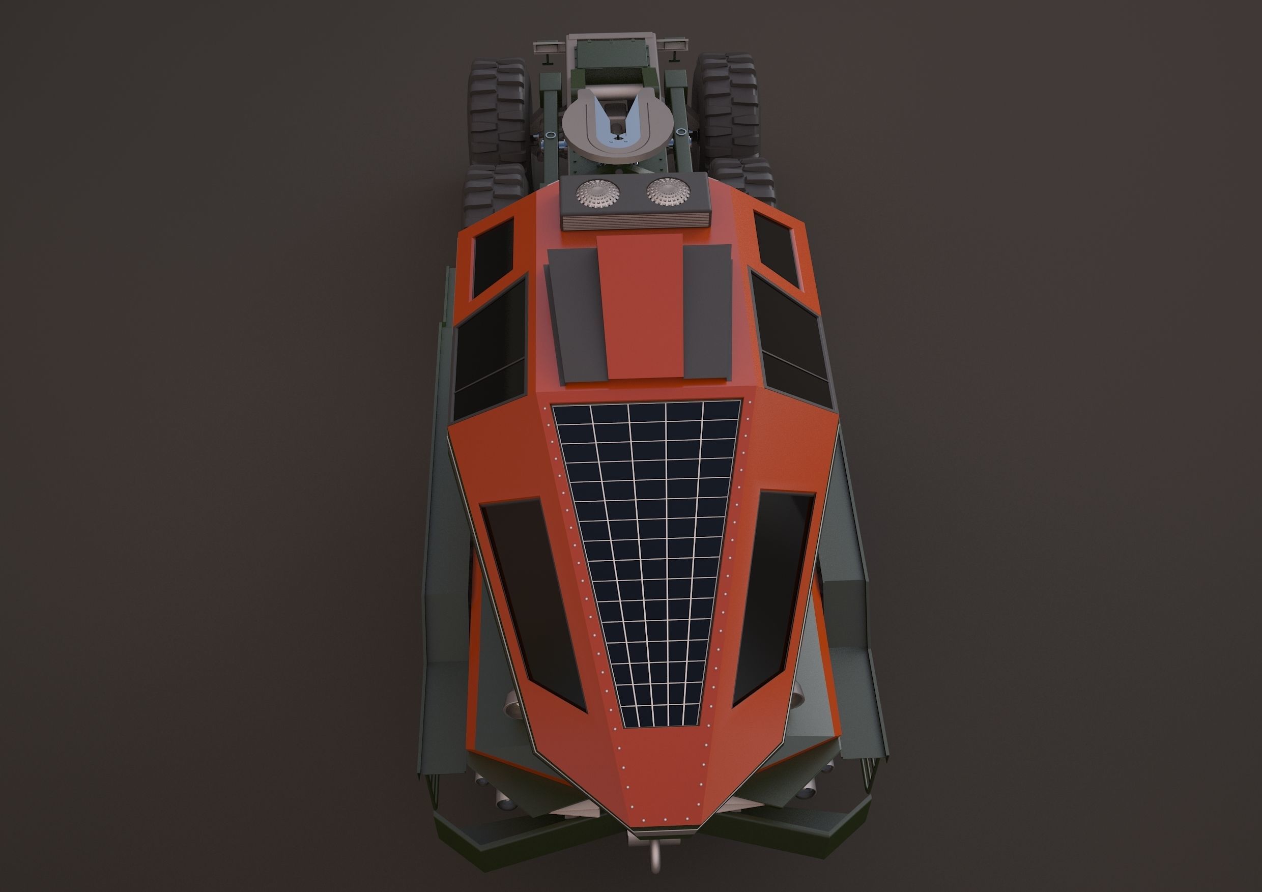 MAZ3 CONCEPT all-terrain vehicle tractor unit 3D model_8