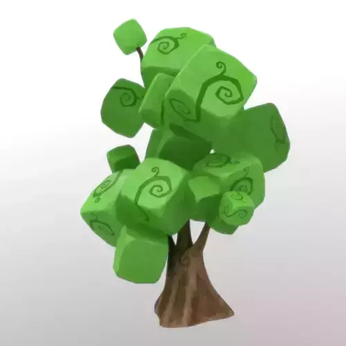 Cartoon tree