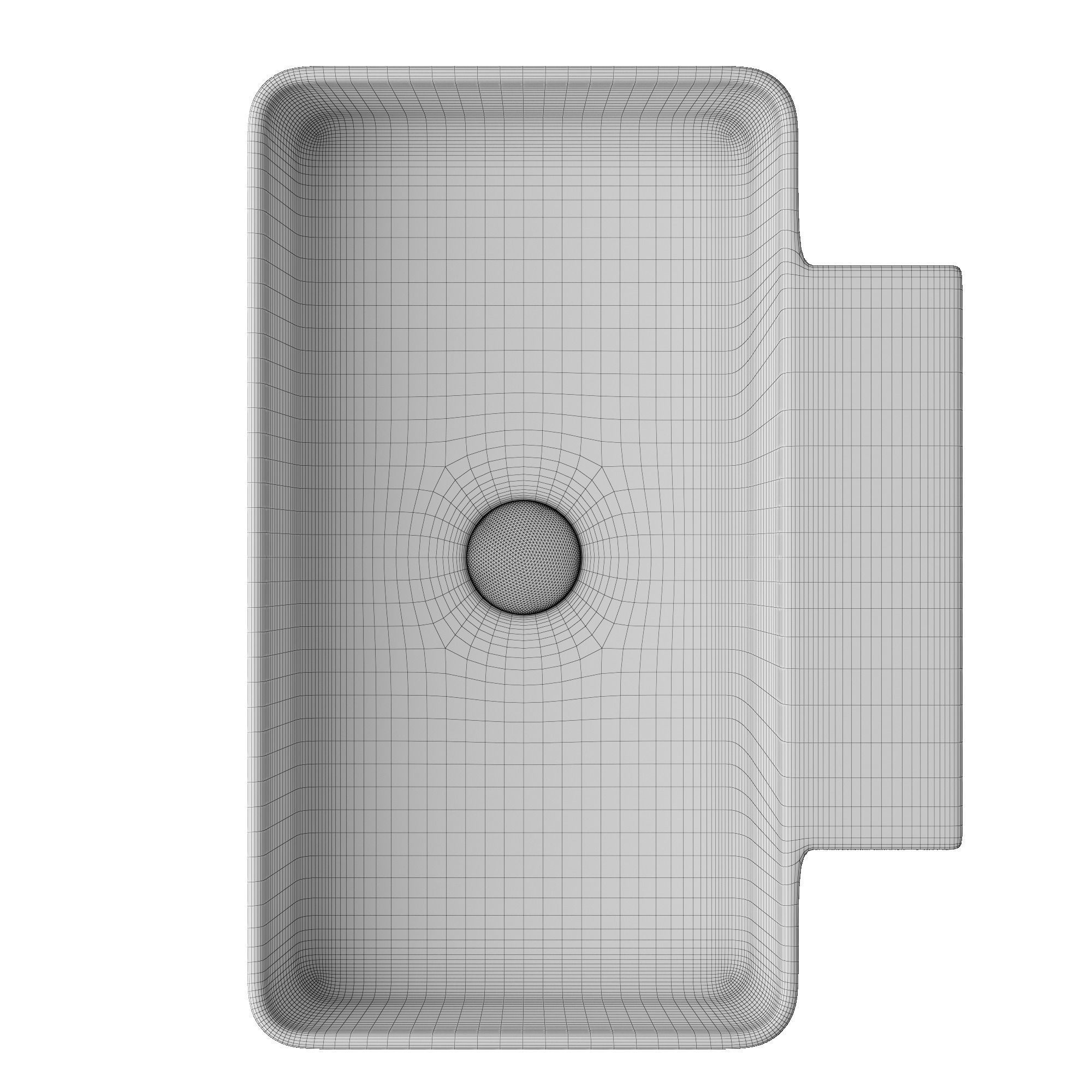 Wall Hung Wash Basin 3D model Modeled in 3ds max 3D model_8