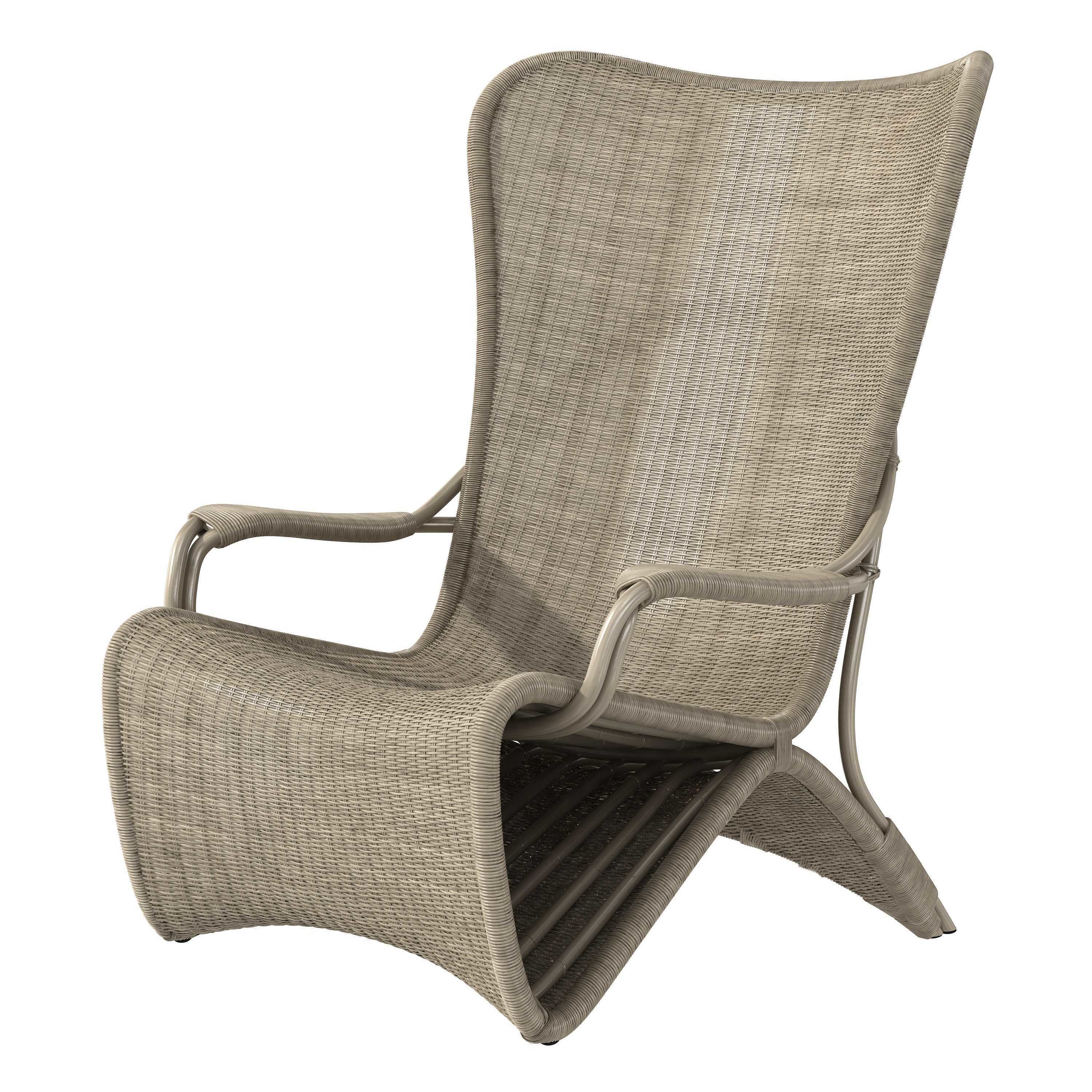 Restoration Hardware PALMERIA HIGHBACK LOUNGE CHAIR 3D model CGTrader