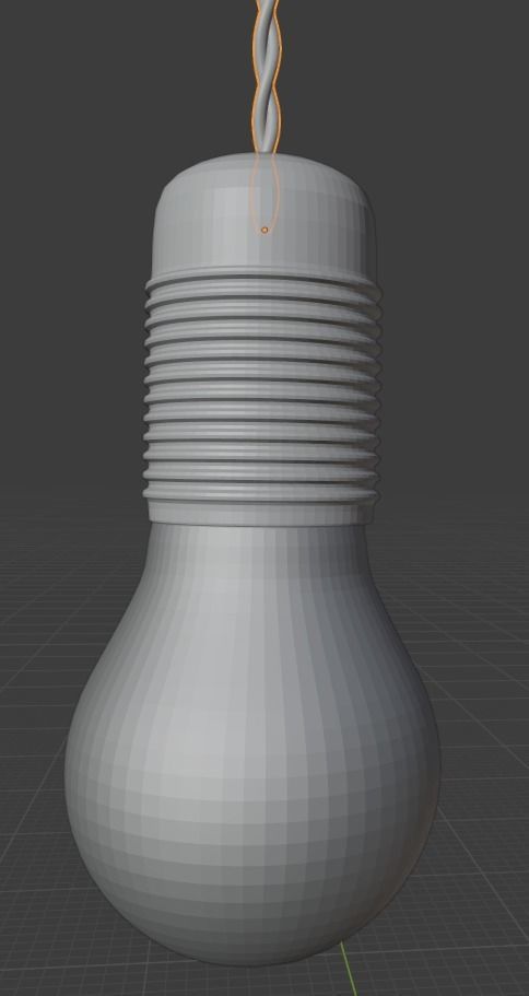 Stylized Europe lamp model Free 3D model_3