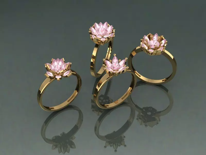 lotus jawelry model  3D model_0