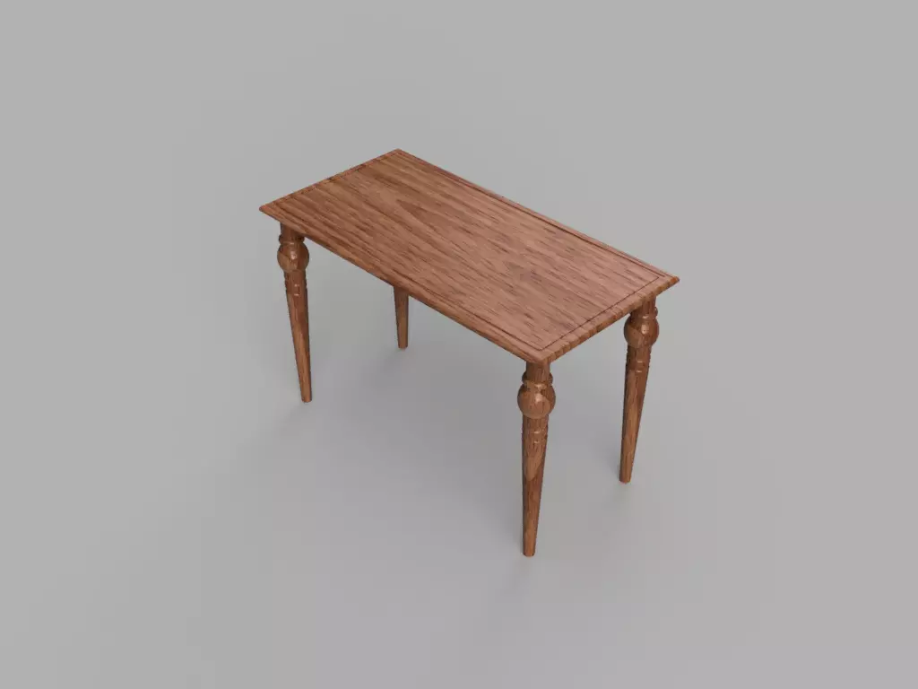 Table Classic 3D print model