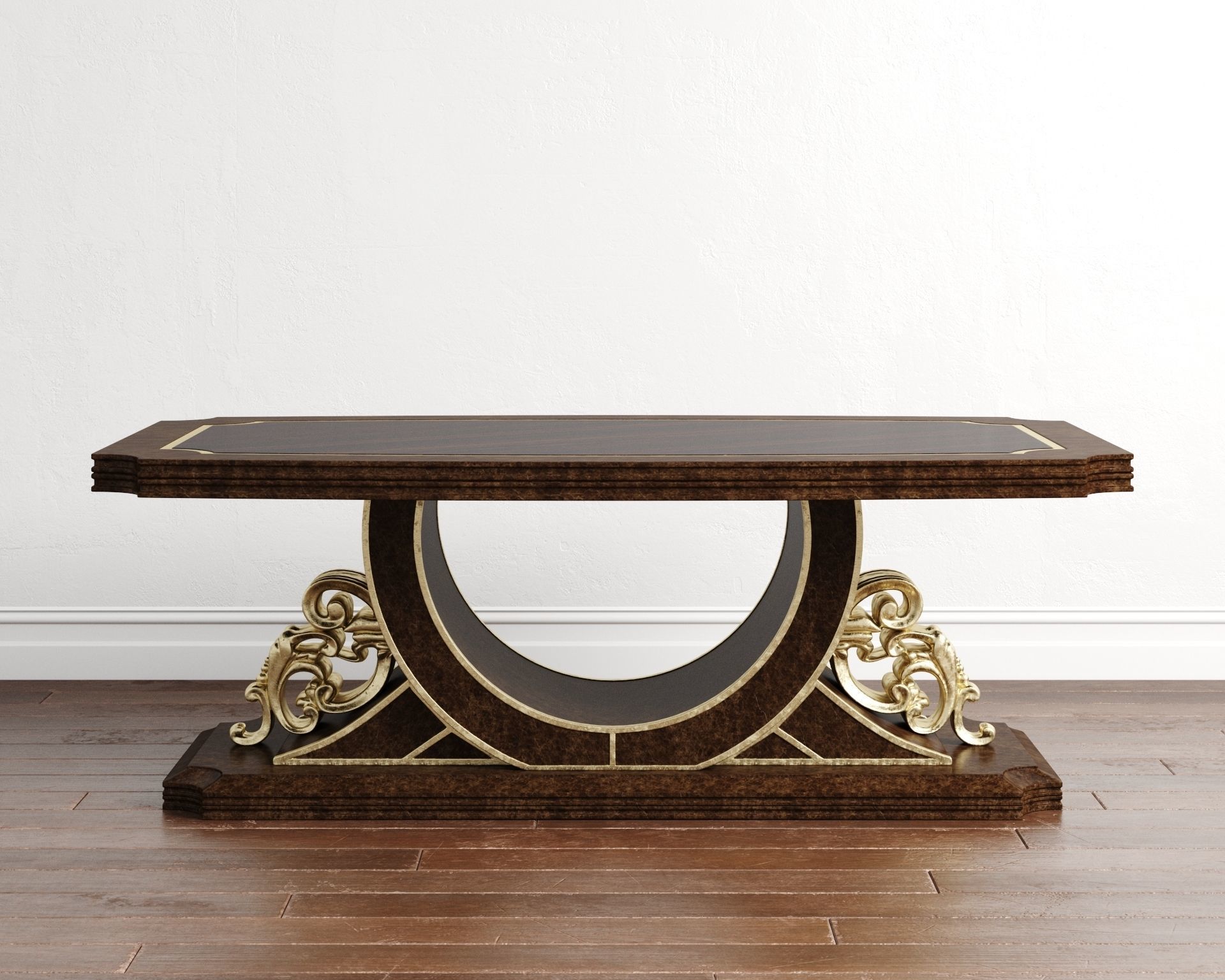 Calenas Art Deco Koltuk Takimi Coffee Table 3D model_2