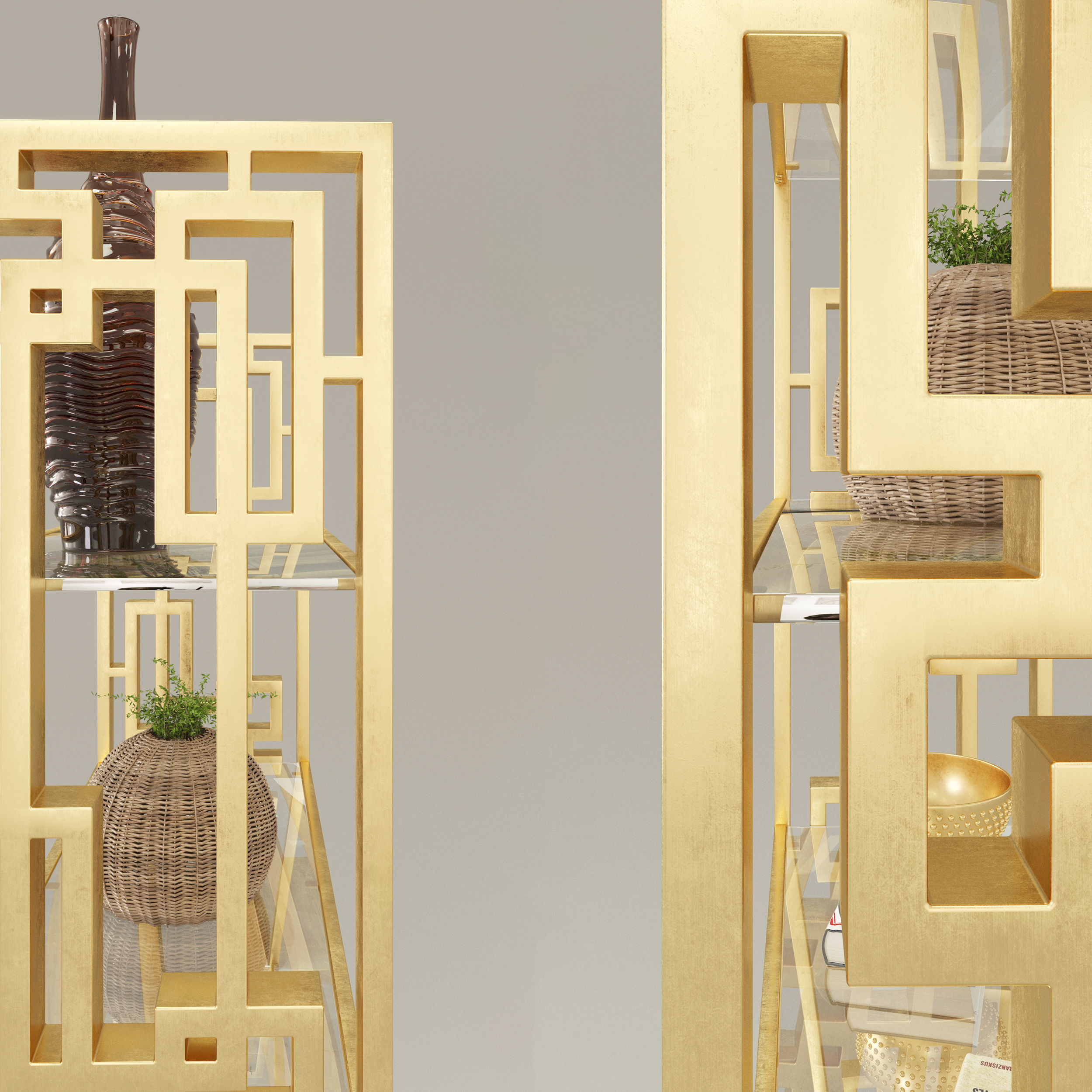 Shelving Boulevard Brend-KARE DESIGN 3D model_1