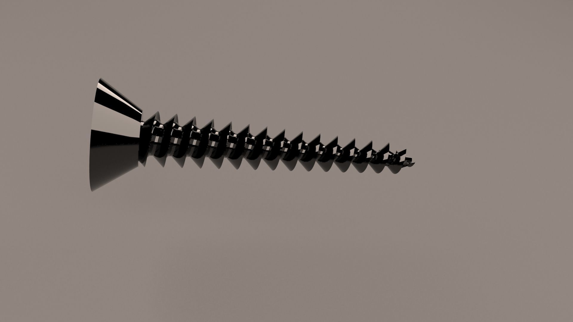 Screw 3D model_4