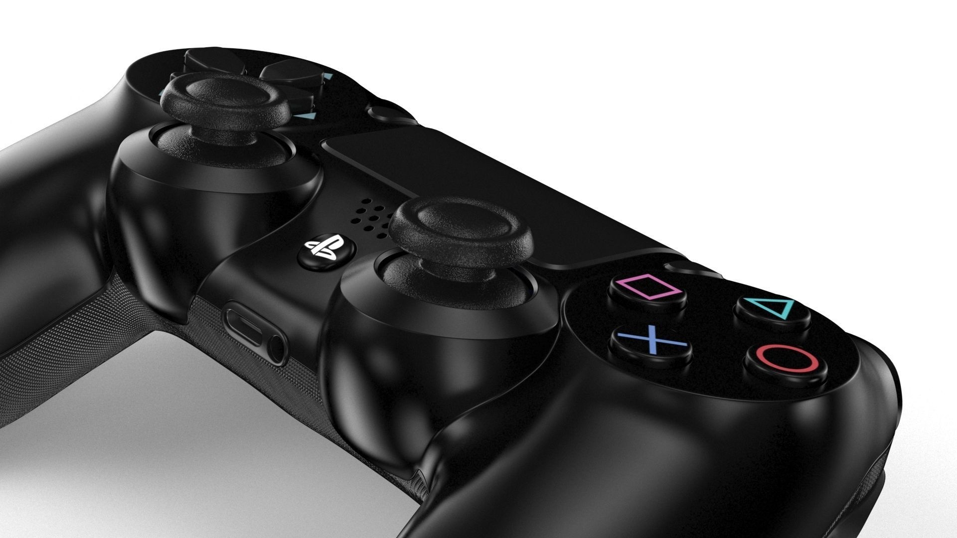 Playstation Dualshock 4 - Element 3d 3D model_4