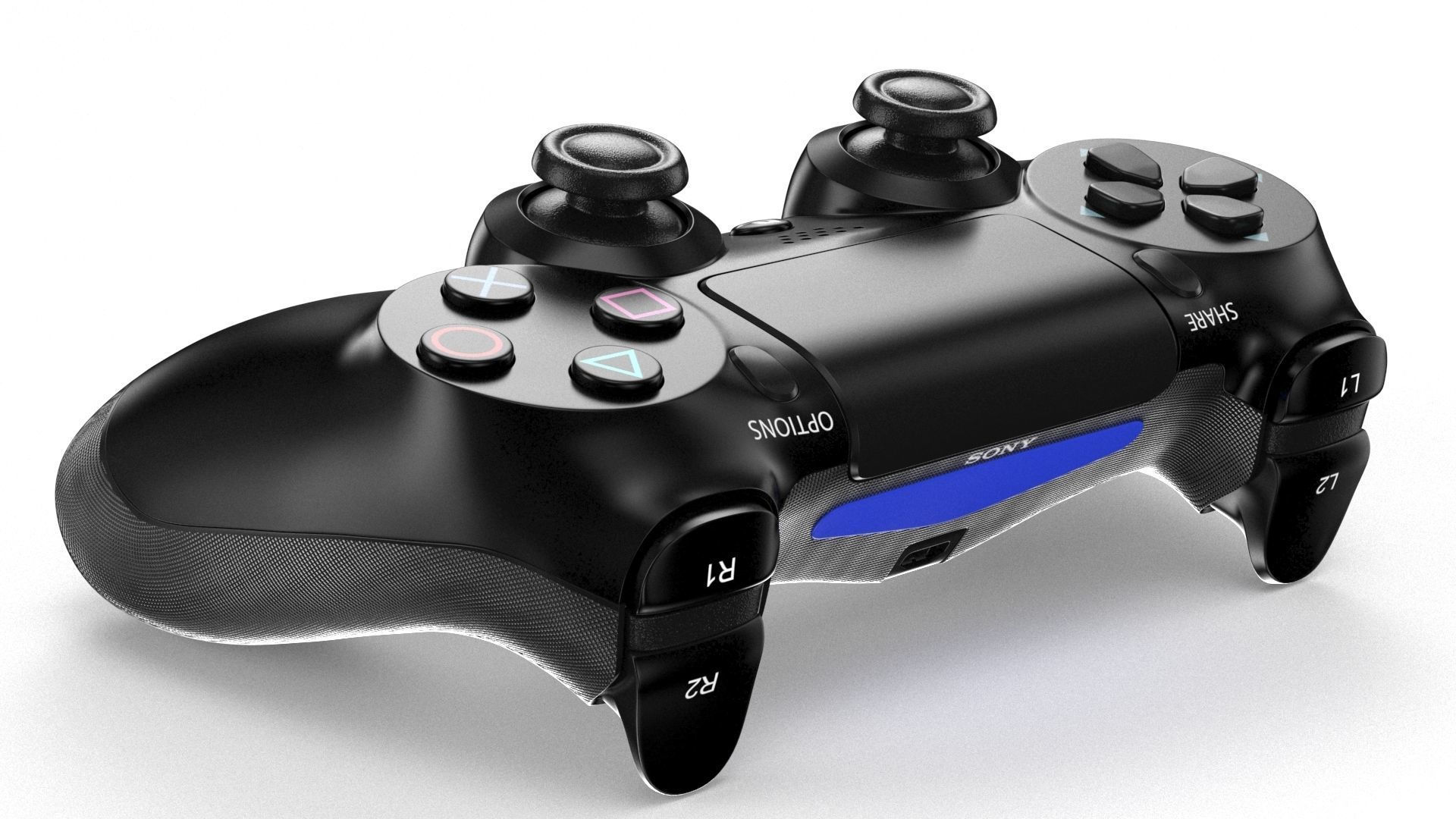 Playstation Dualshock 4 - Element 3d 3D model_9