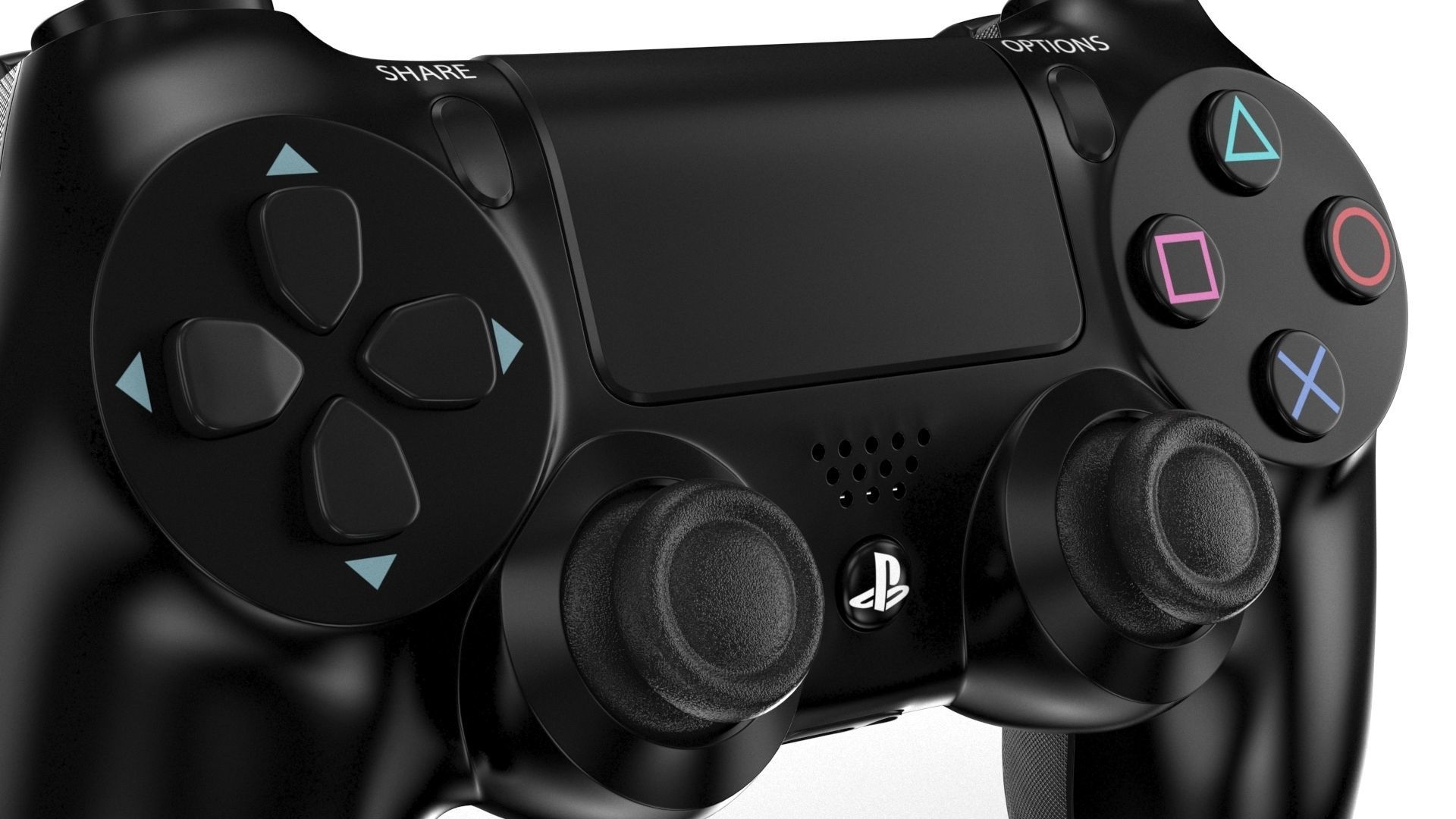 Playstation Dualshock 4 - Element 3d 3D model_13