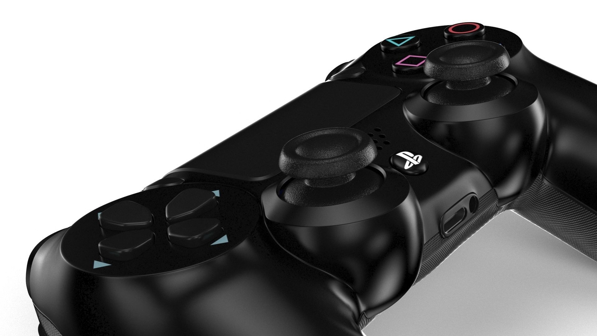 Playstation Dualshock 4 - Element 3d 3D model_5
