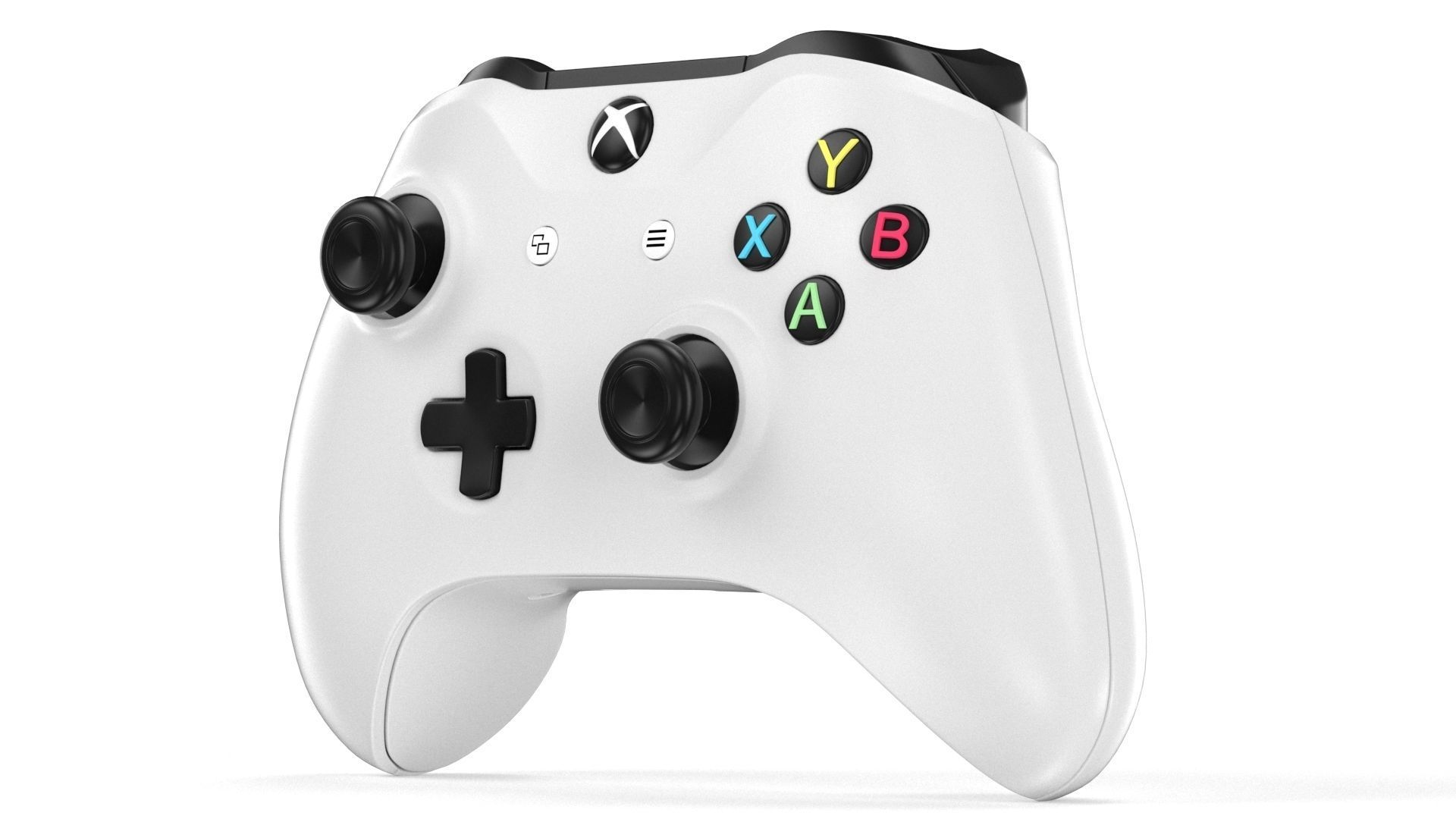 Xbox One X Controller 3D model_11