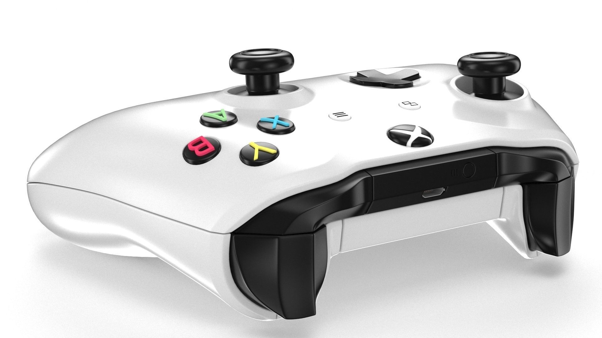 Xbox One X Controller 3D model_9