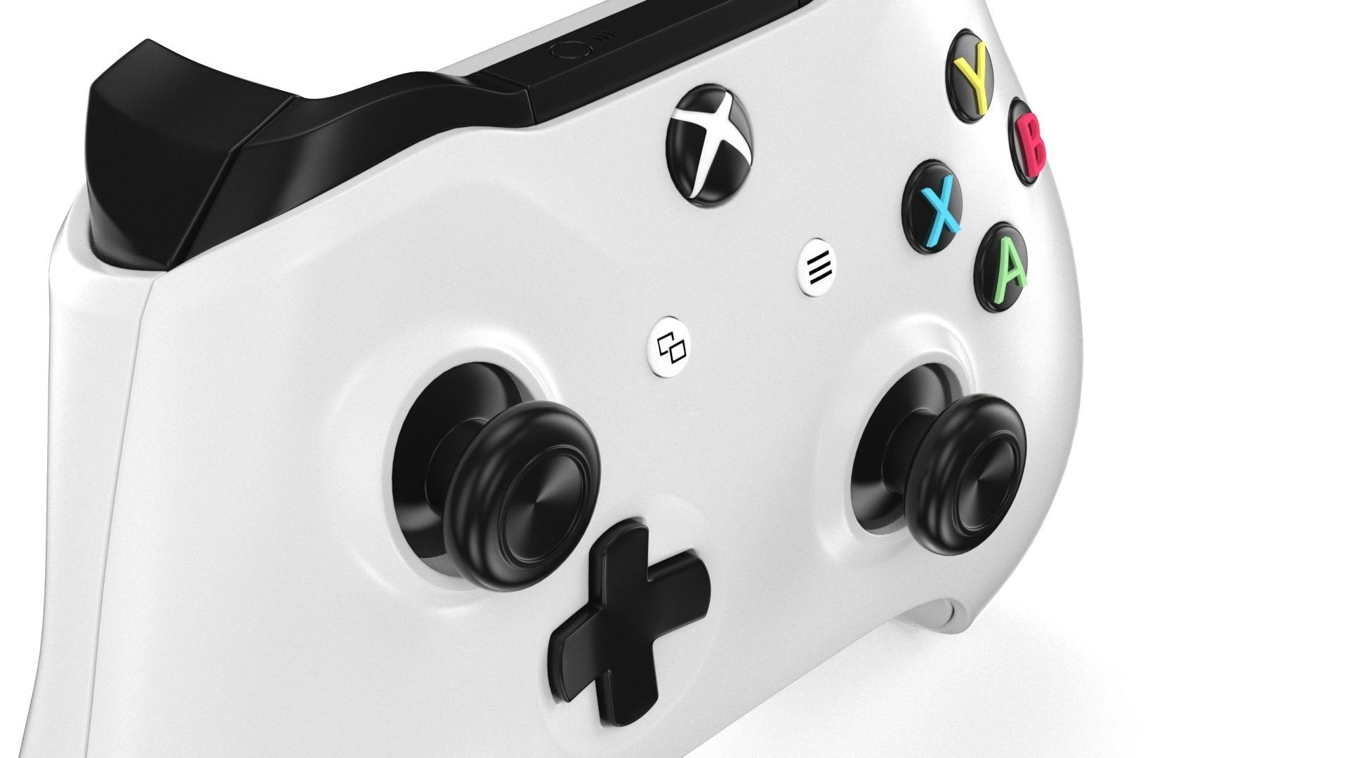 Xbox One X Controller 3D model CGTrader