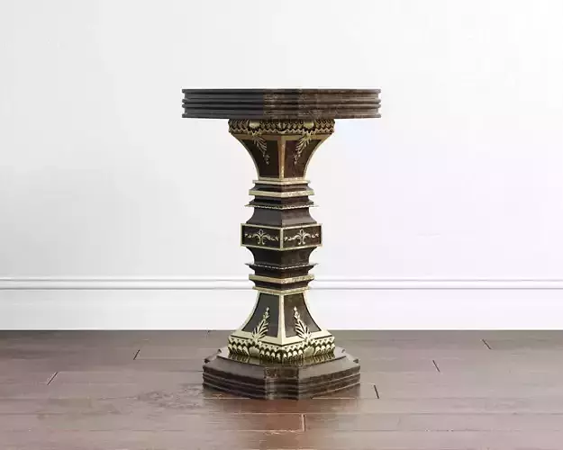 Calenas Art Deco Koltuk Takimi Side Table
