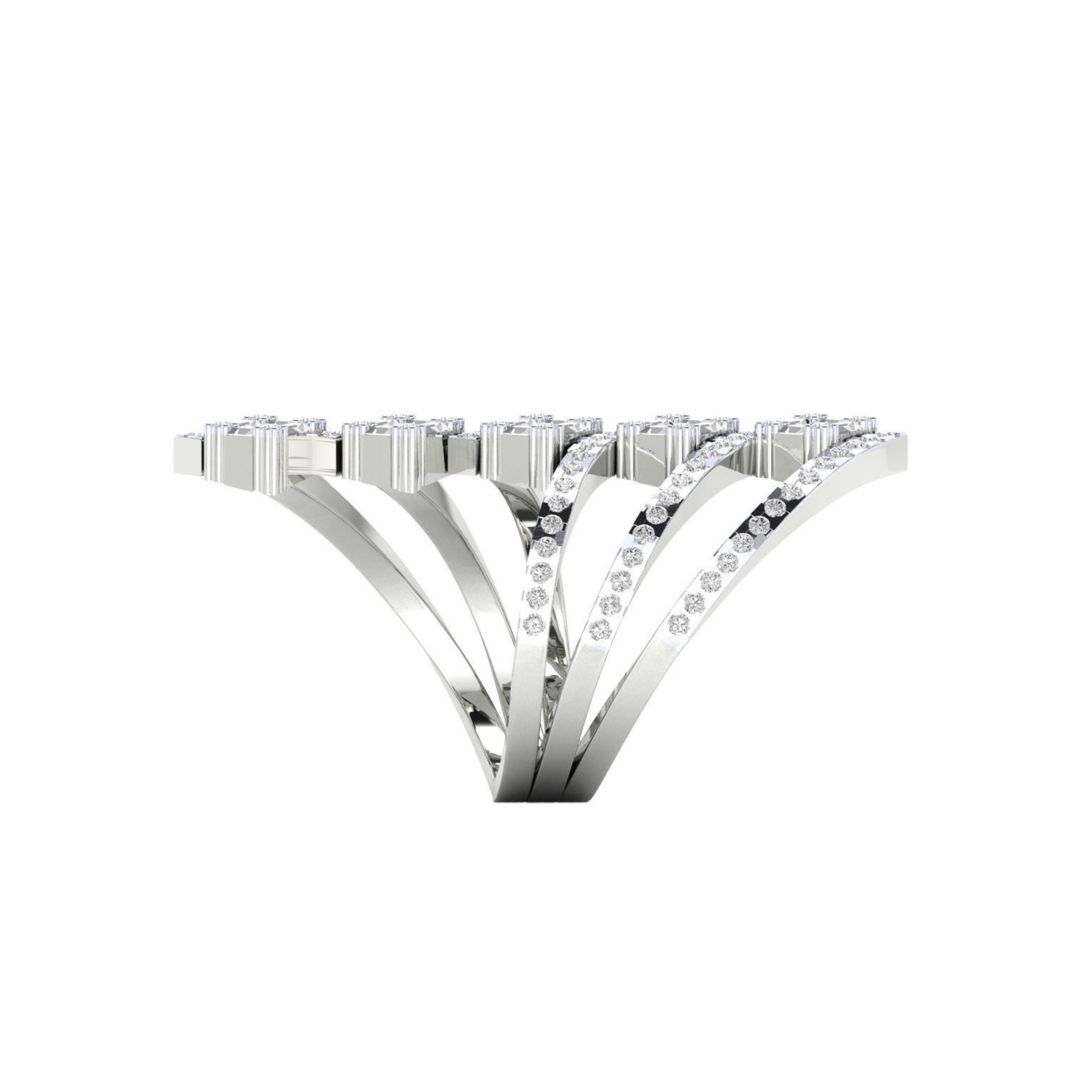 Women ring 3dm render detail 3D print model 3D print model_8