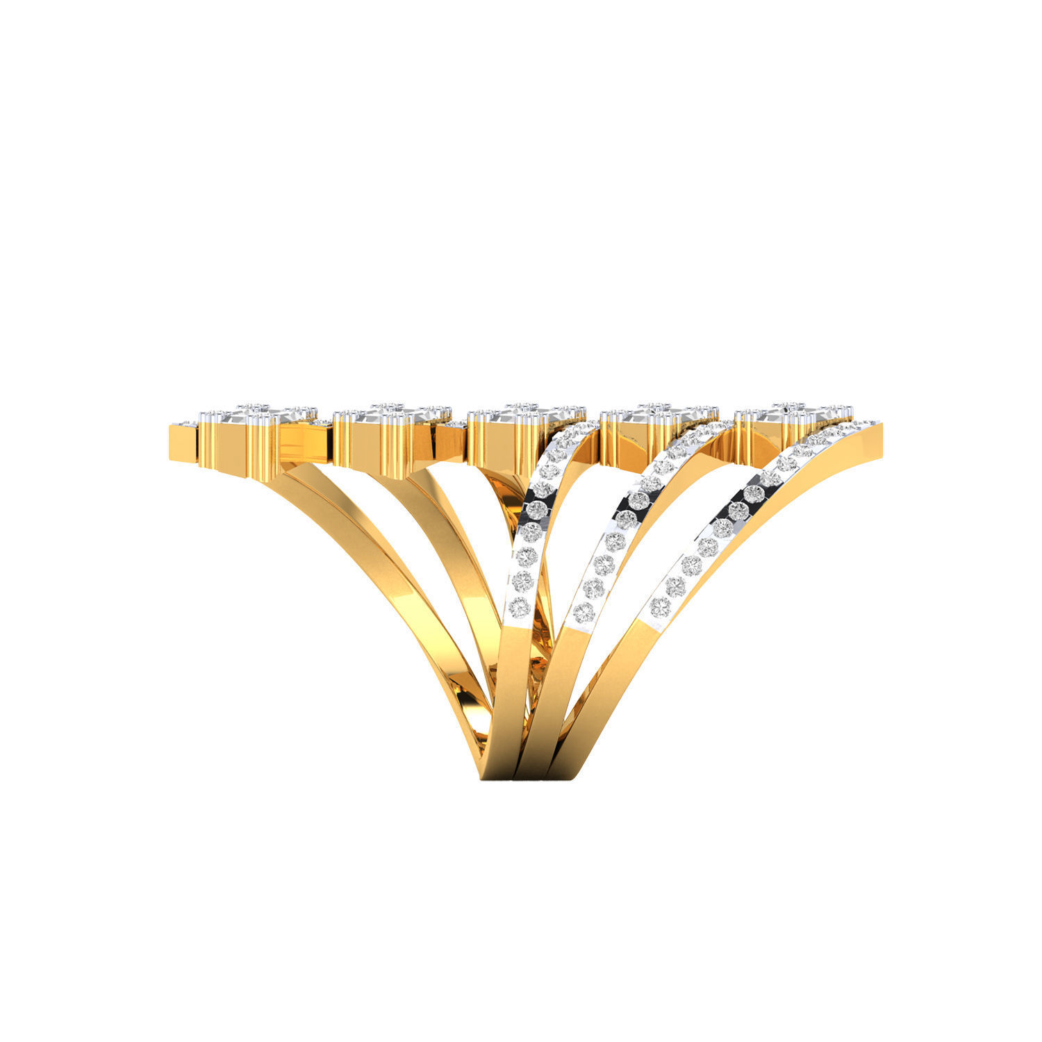 Women ring 3dm render detail 3D print model 3D print model_13