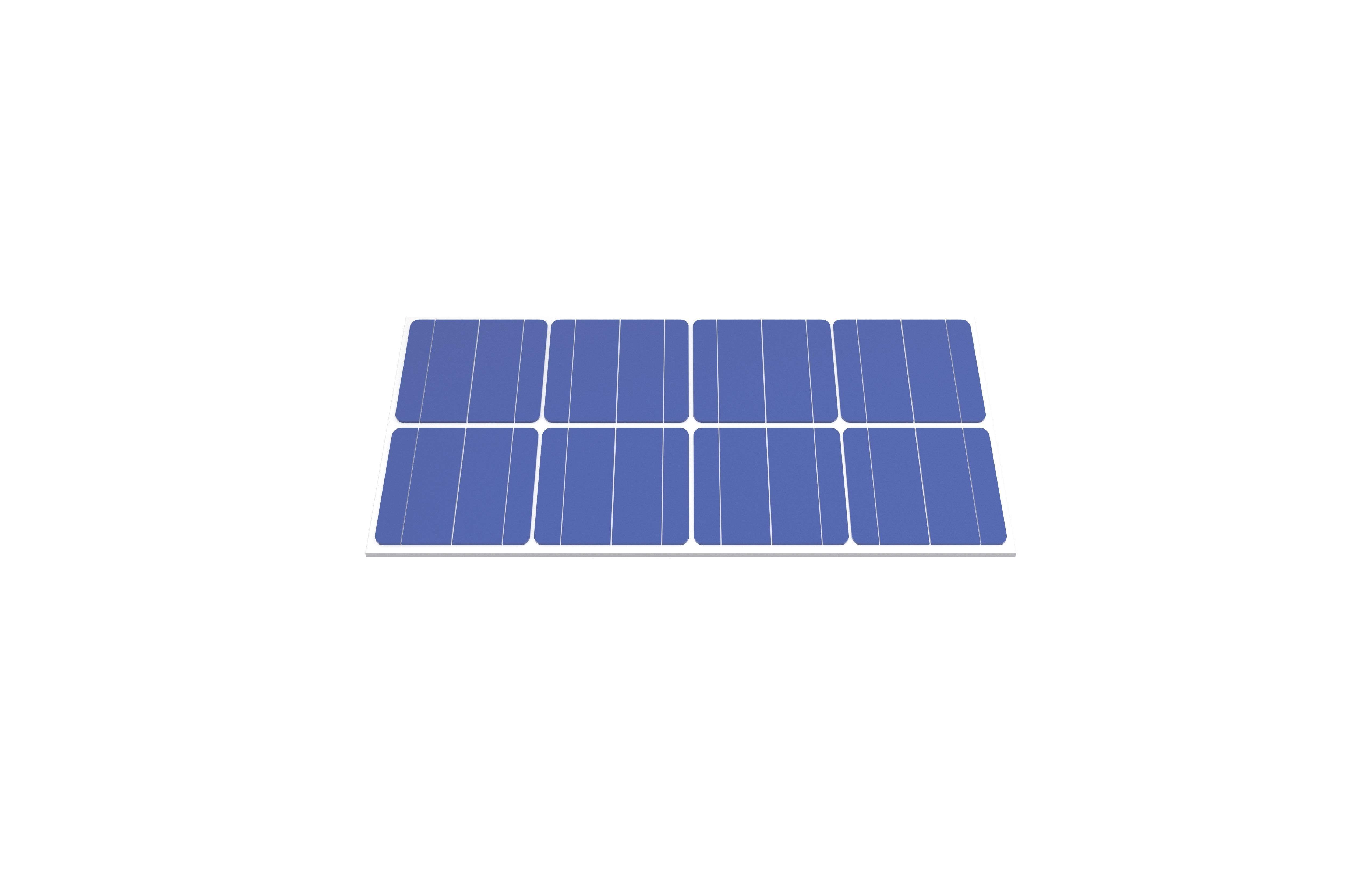 Solar Panel v1 001 Low-poly 3D model_5