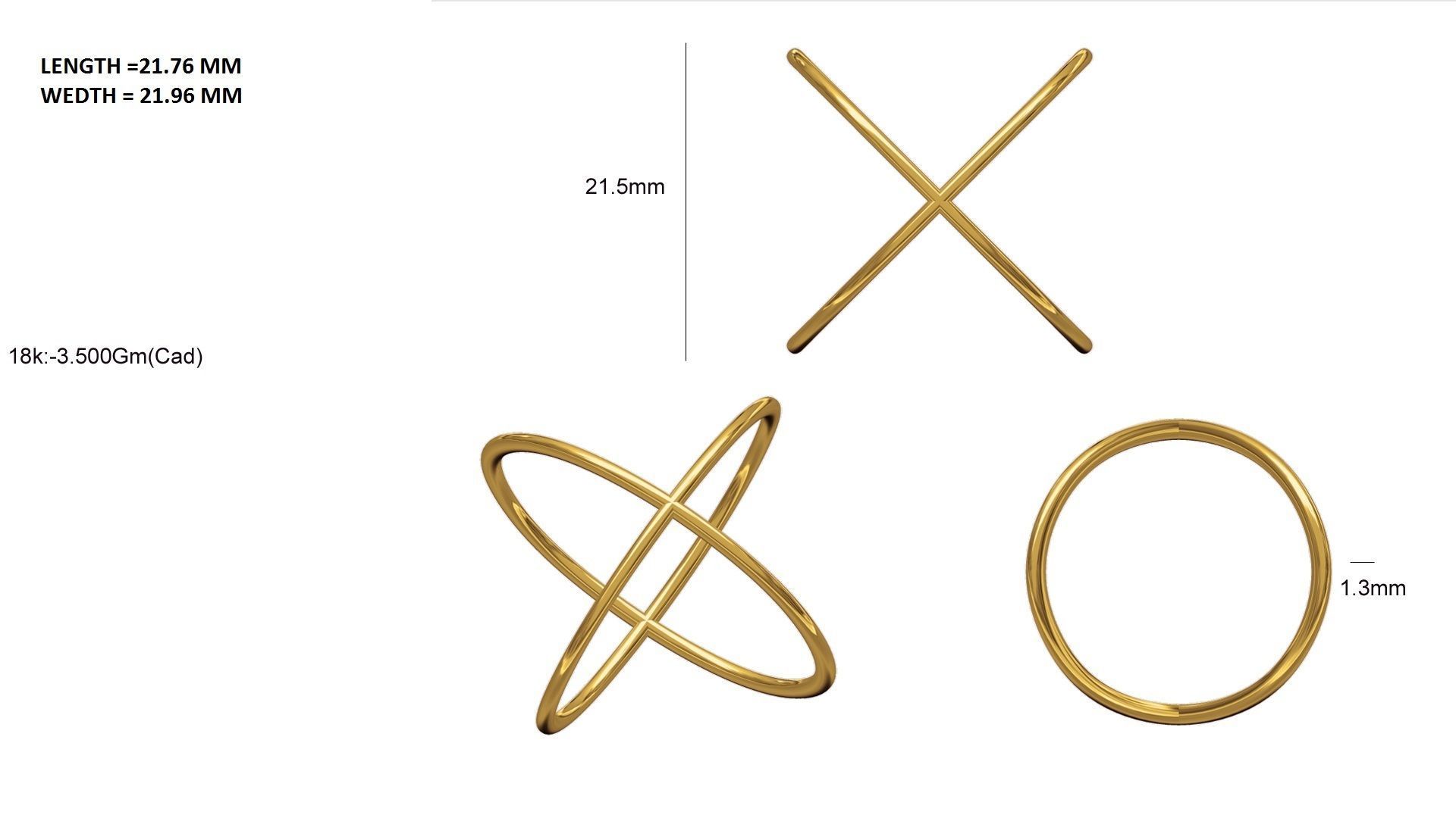 Women ring 3dm render detail 3D print model 3D print model_13