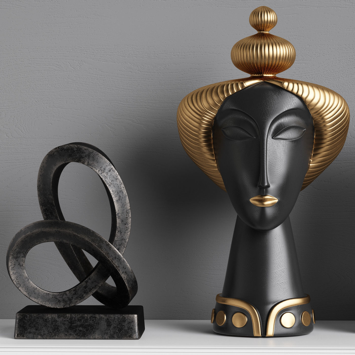 Decor Set 101 3D model_1