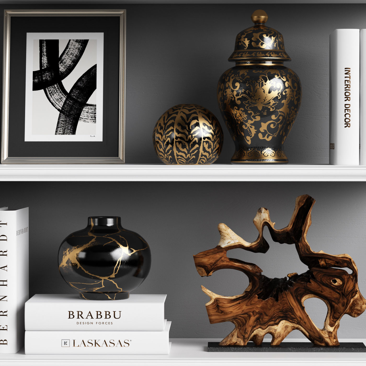 Decor Set 101 3D model_2