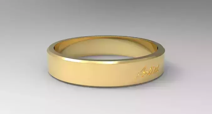 Artist Ring Gold