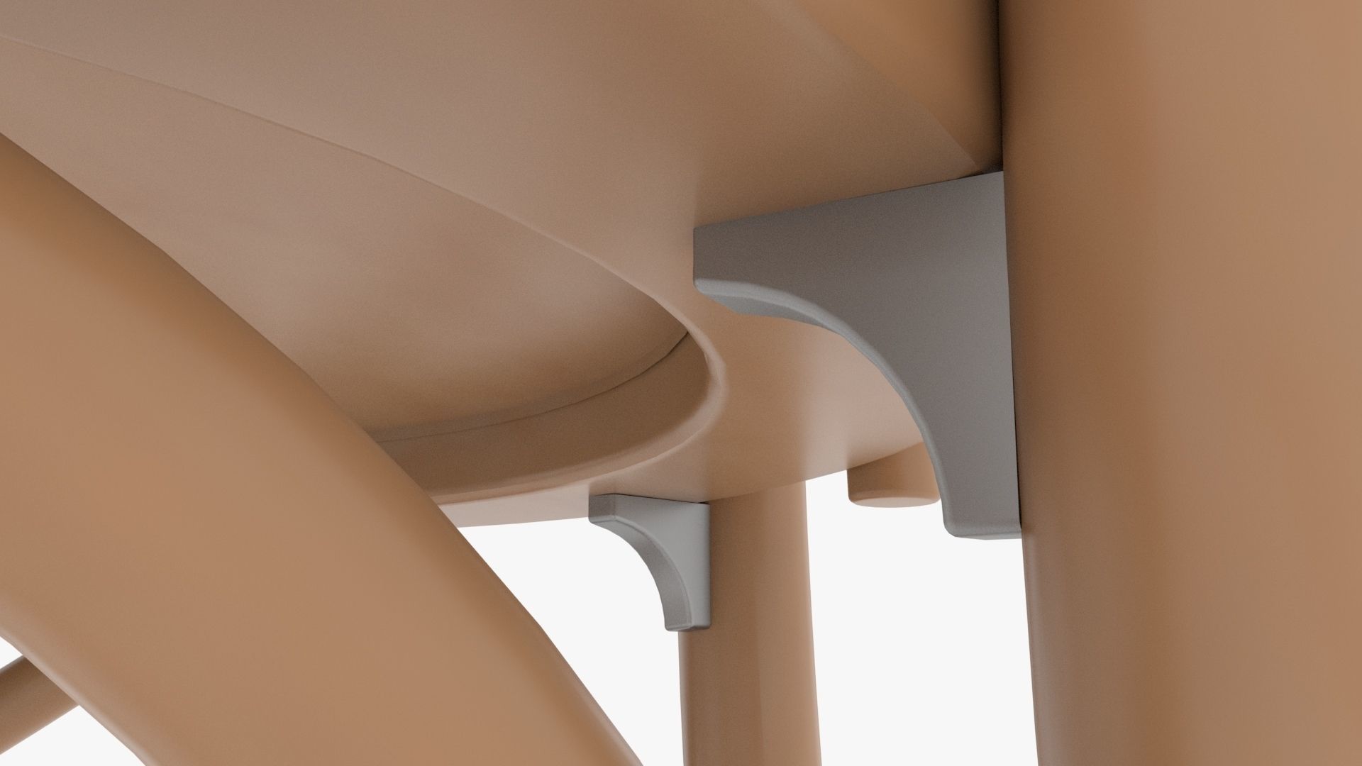 Wooden Chair 3D model_5