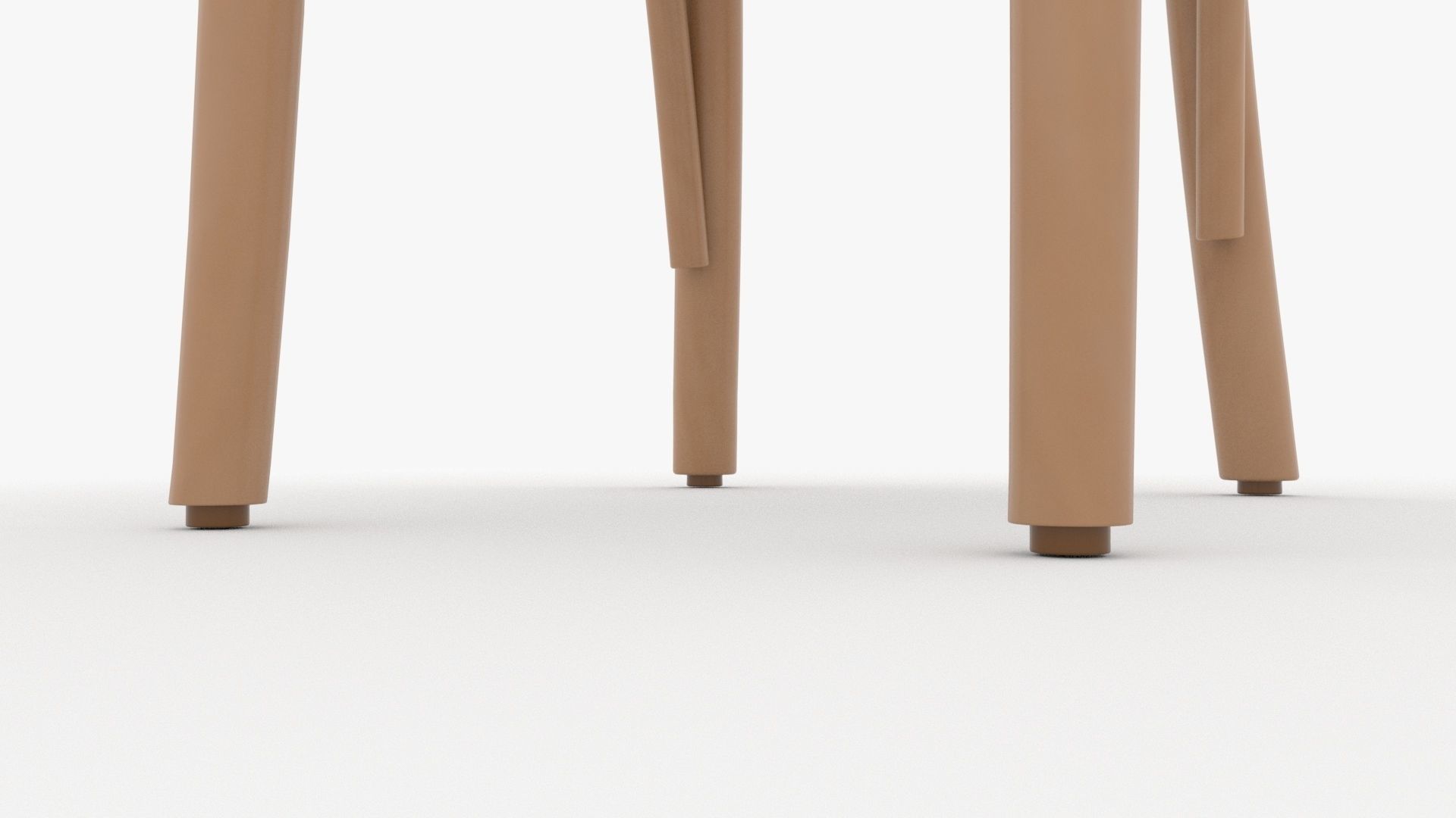 Wooden Chair 3D model_6