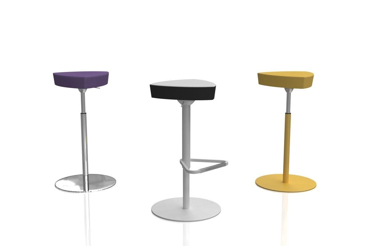 Kastel Collection of Kensho Tables Poufs and Stools 3D model_11