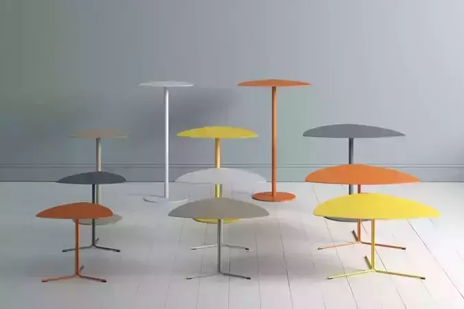 Kastel Collection of Kensho Tables Poufs and Stools