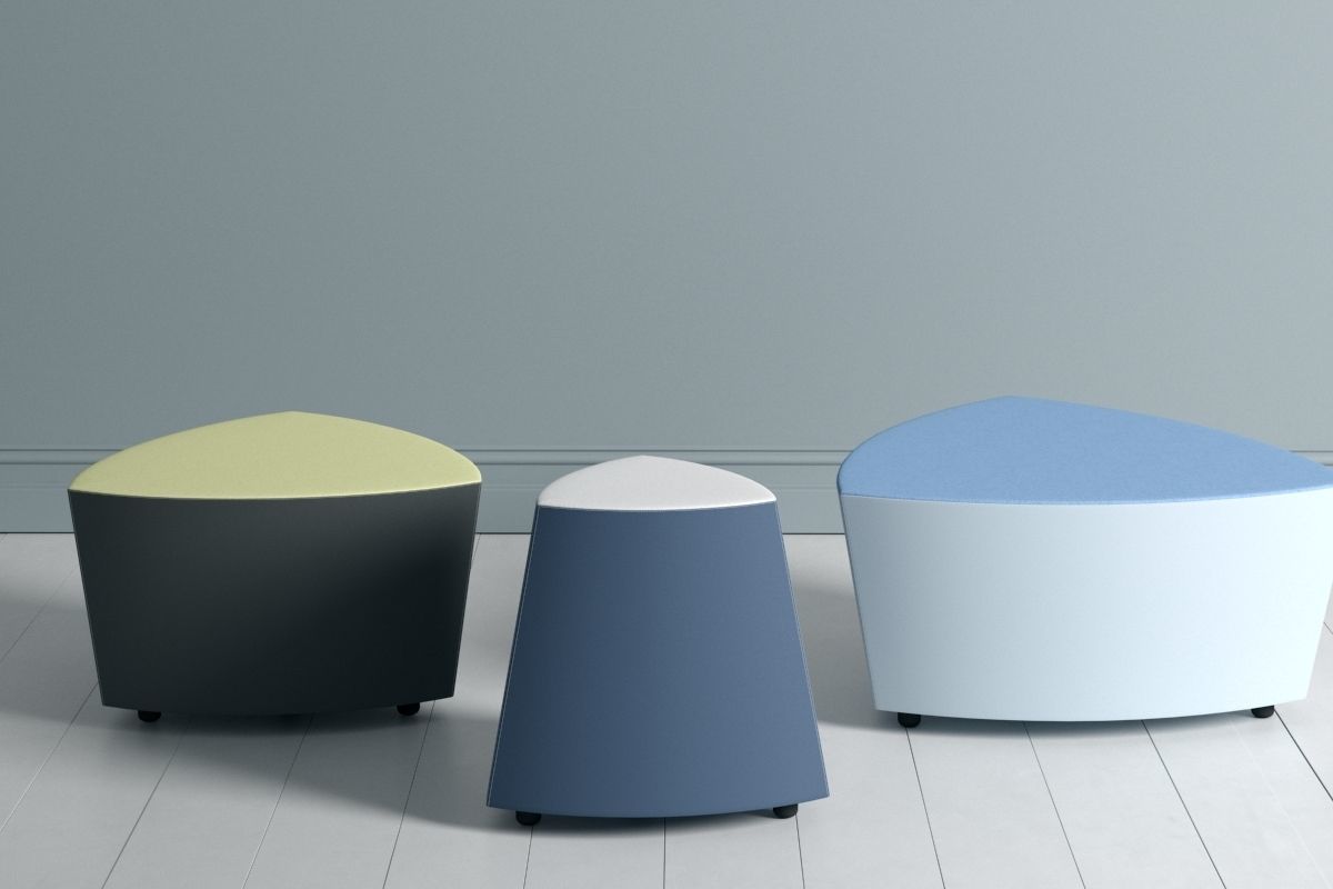 Kastel Collection of Kensho Tables Poufs and Stools 3D model_16
