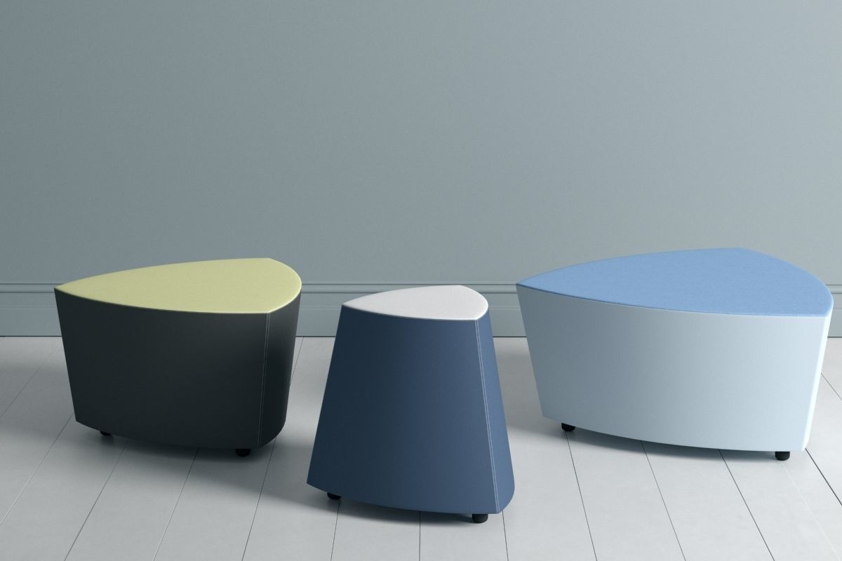Kastel Collection of Kensho Tables Poufs and Stools 3D model_18