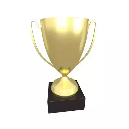 Trophy v3 001 Low-poly 3D model