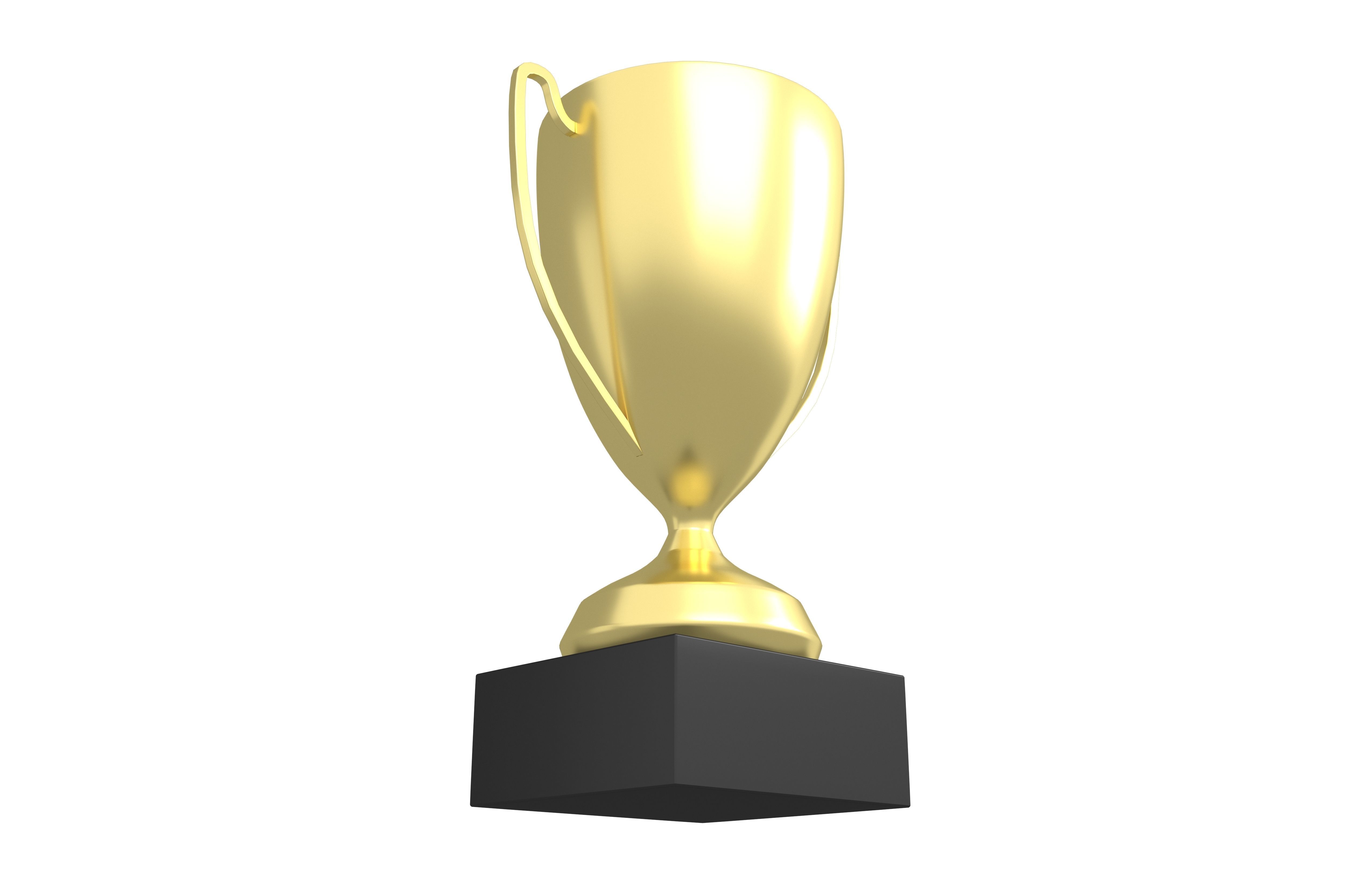 Trophy v3 001 Low-poly 3D model_2