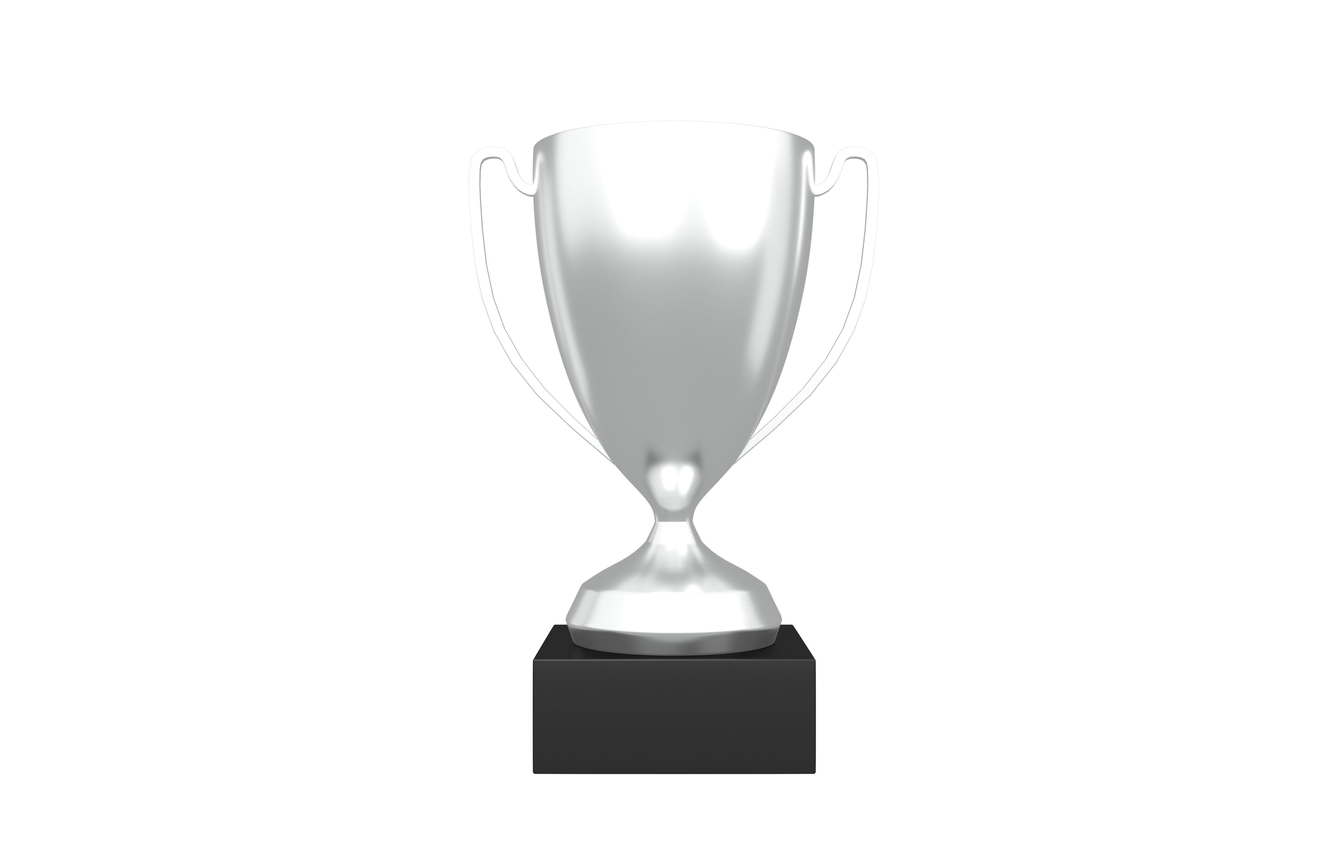Trophy v3 002 Low-poly 3D model_2