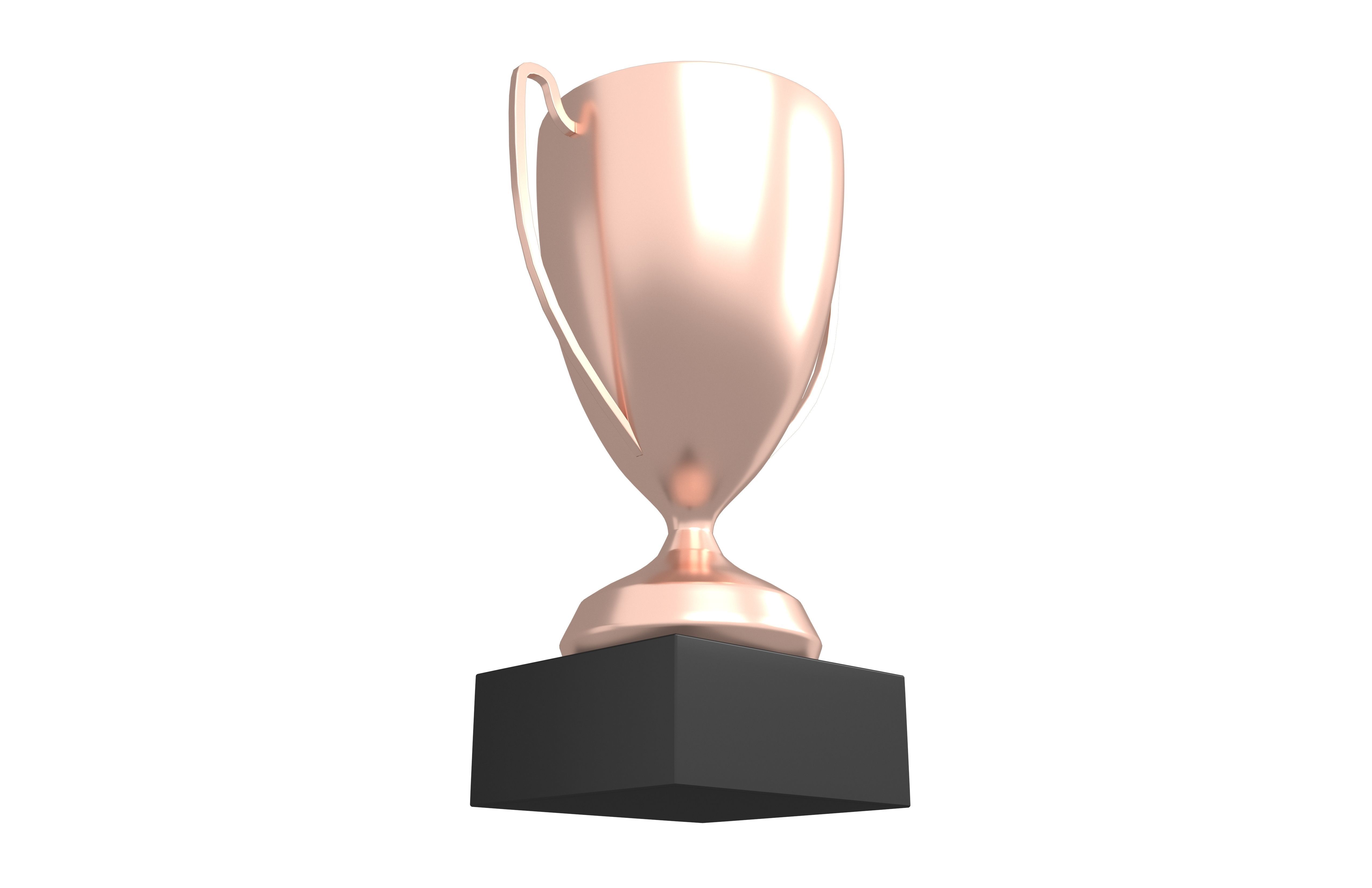Trophy v3 003 Low-poly 3D model_4