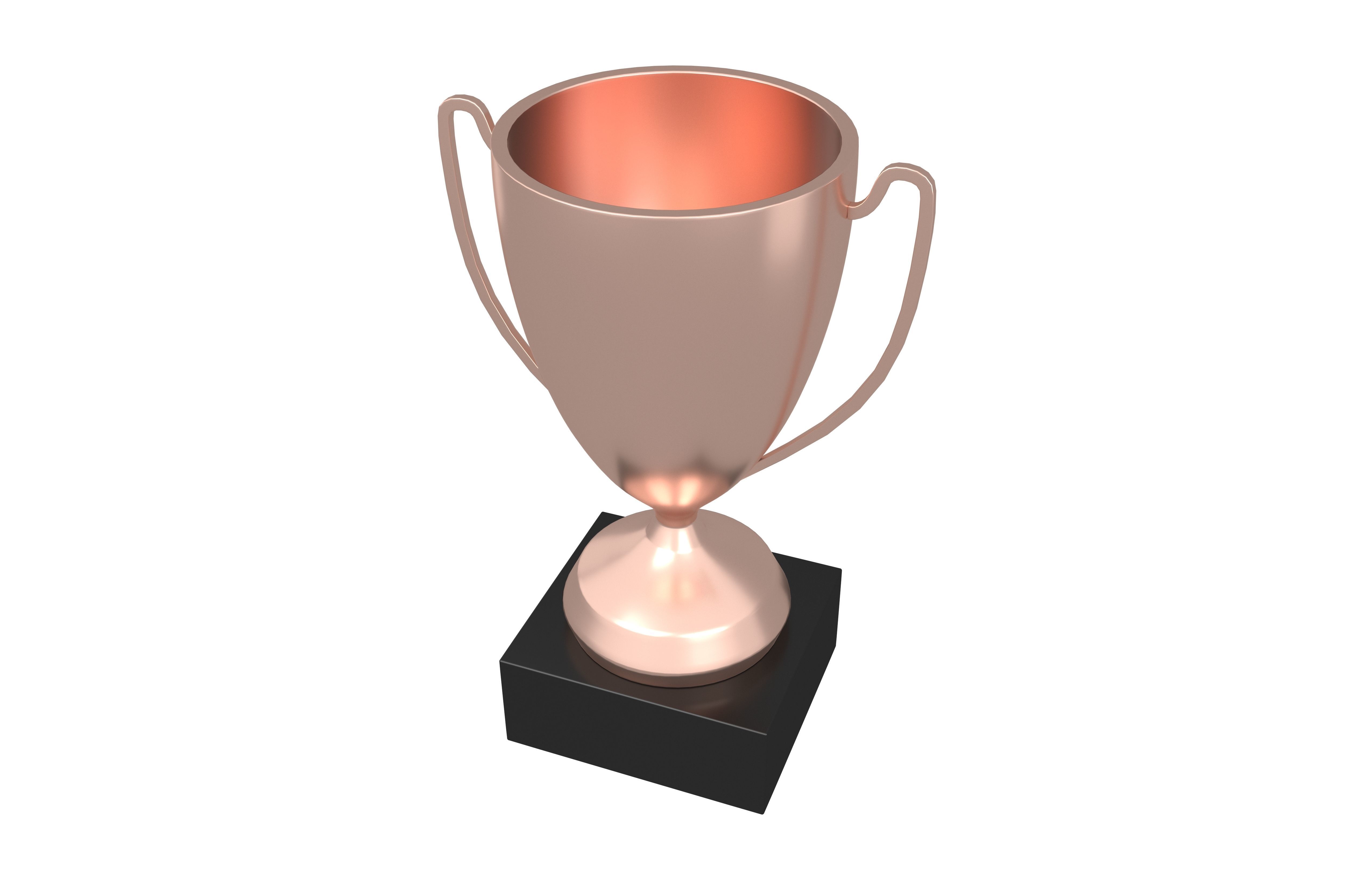 Trophy v3 003 Low-poly 3D model_3