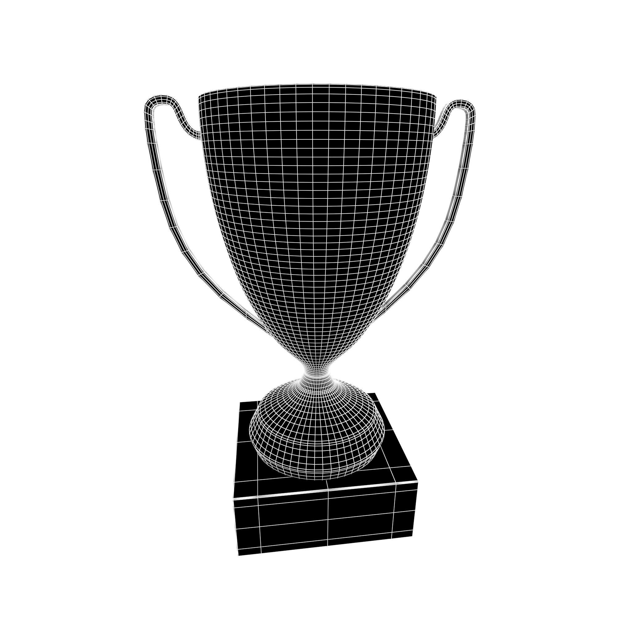 Trophy v3 003 Low-poly 3D model_5