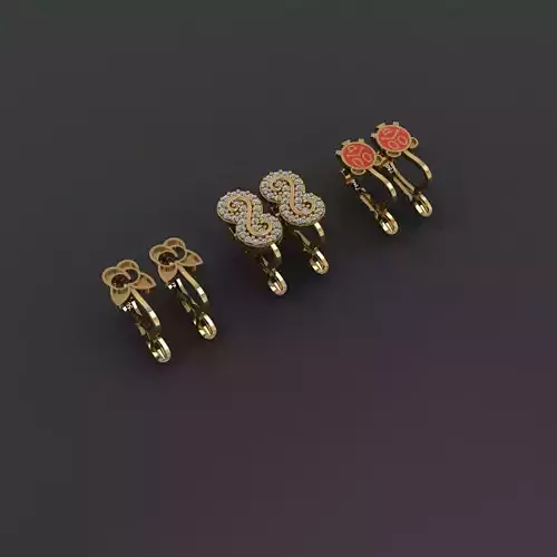 Y100- Diamond earring