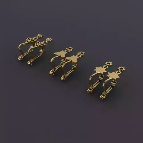 Y101- Diamond earring