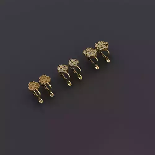 Y103- Diamond earring