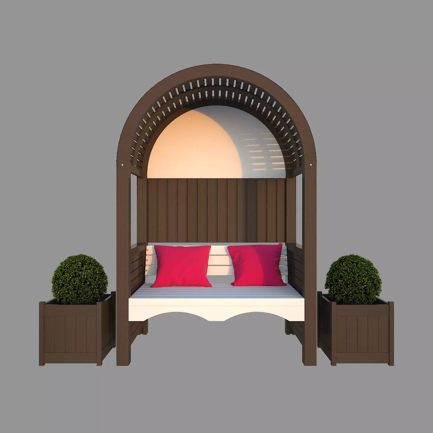 Garden Arbour 3d Model 3D model