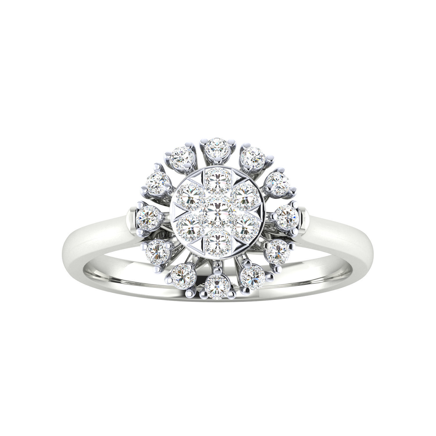 Women ring 3dm render detail 3D print model 3D print model_11