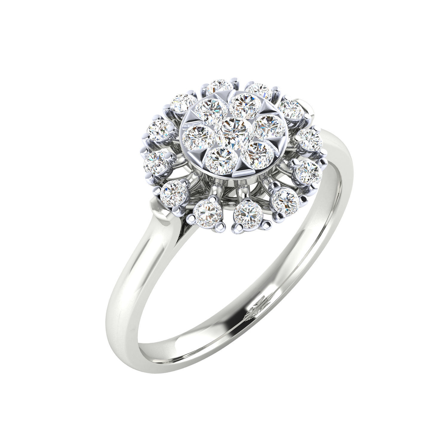 Women ring 3dm render detail 3D print model 3D print model_8