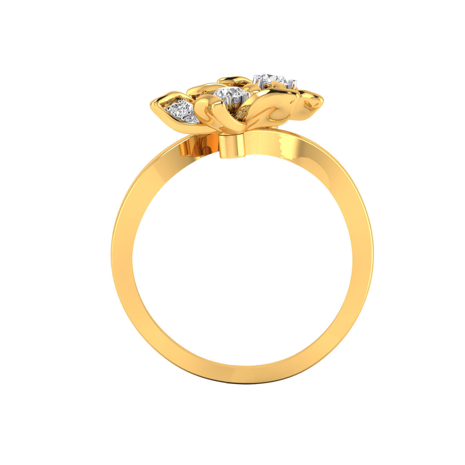 Women ring 3dm render detail 3D print model 3D print model_9