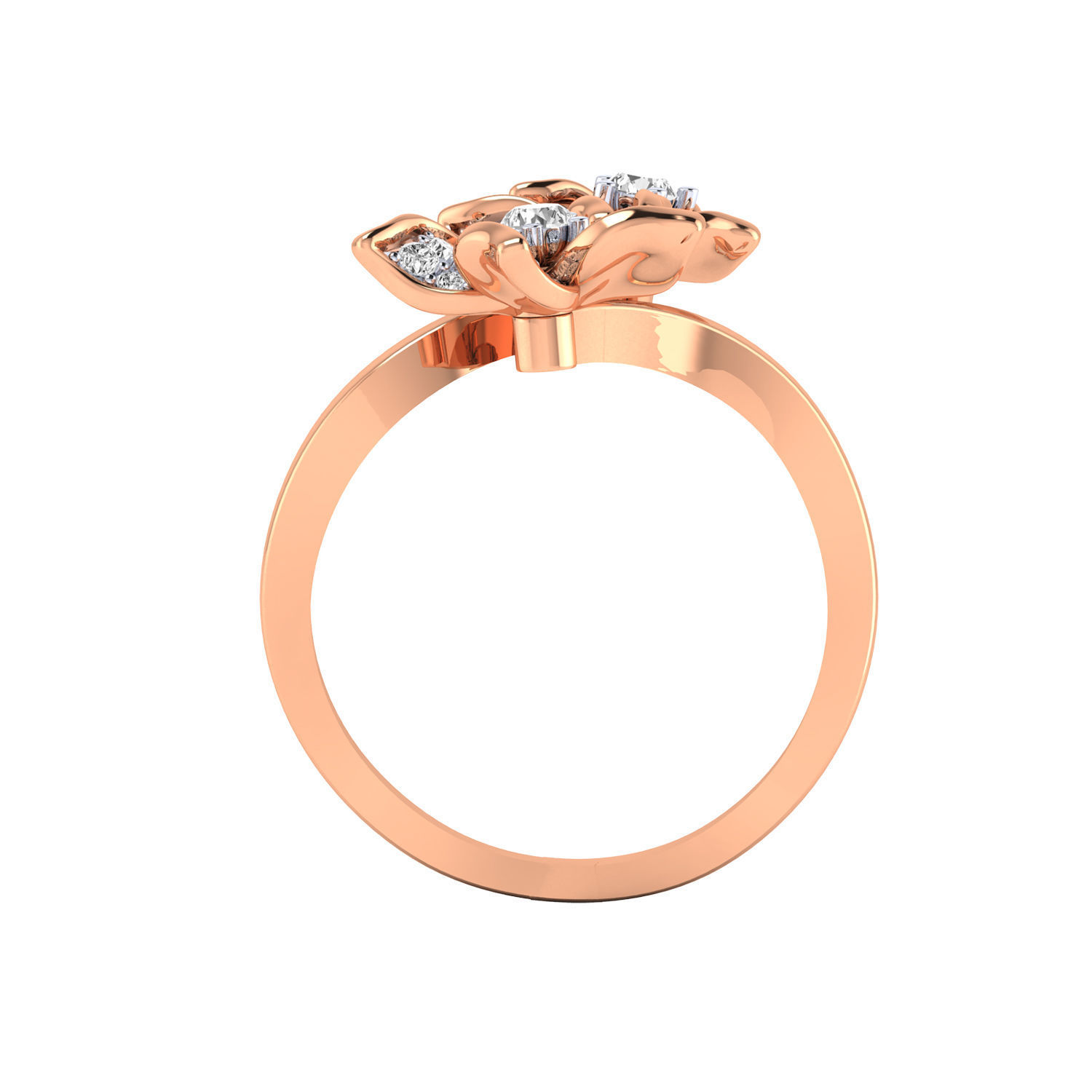 Women ring 3dm render detail 3D print model 3D print model_2