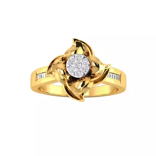 Women ring 3dm render detail 3D print model