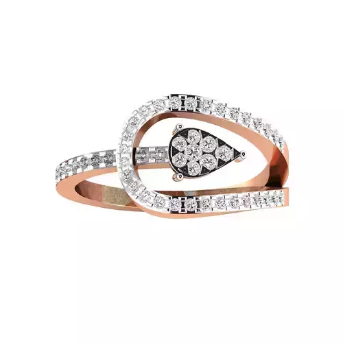 Women ring 3dm render detail 3D print model