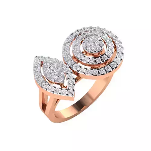 Women ring 3dm render detail 3D print model