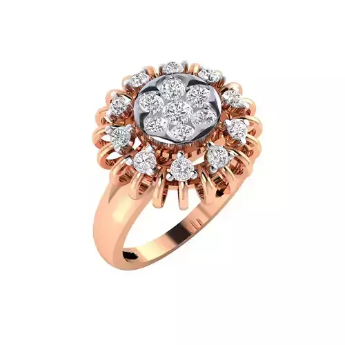 Women ring 3dm render detail 3D print model