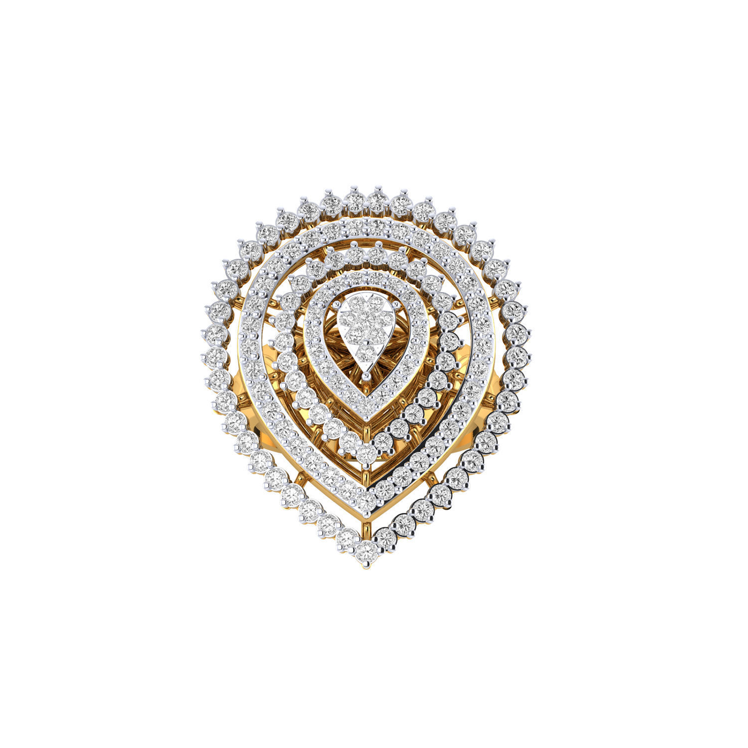 Women ring 3dm render detail 3D print model 3D print model_10